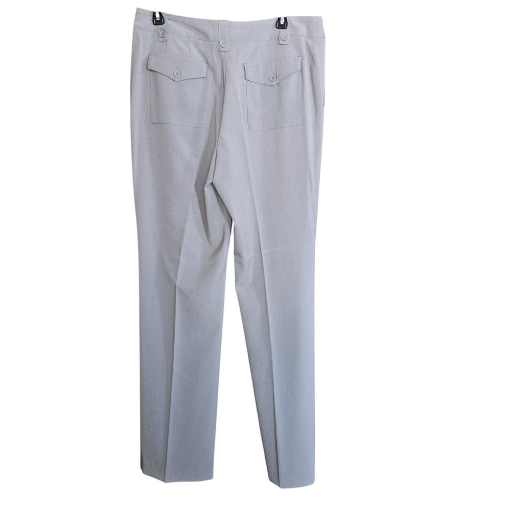 Grace Elements Size 10 Straight Leg Dress Slacks Cotton Blend Professional